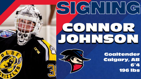 Bandits Sign Calgary Native Connor Johnson to Bolster Goaltending Depth