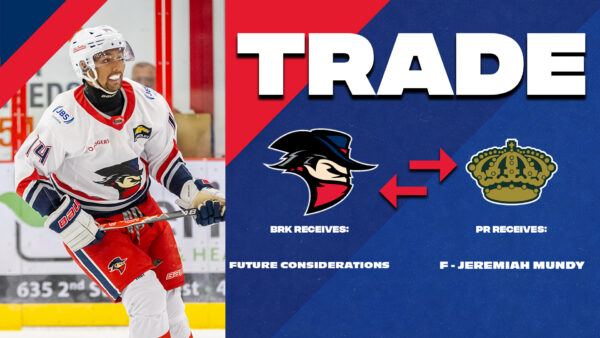 Bandits Trade Jeremiah Mundy to Powell River