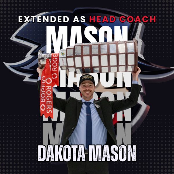 Bandits Extend Head Coach Dakota Mason