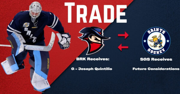 Bandits Acquire Alberta-Born Goaltender Joseph Quintilio